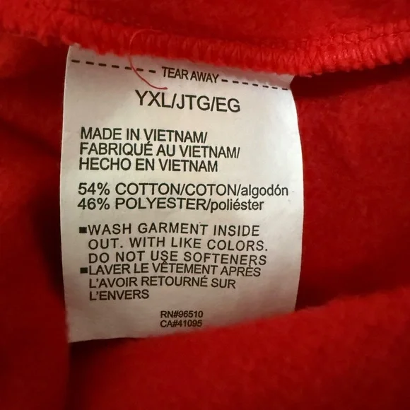 Under Armour Red 'Game On Lock' Hoodie - Picture 5 of 6